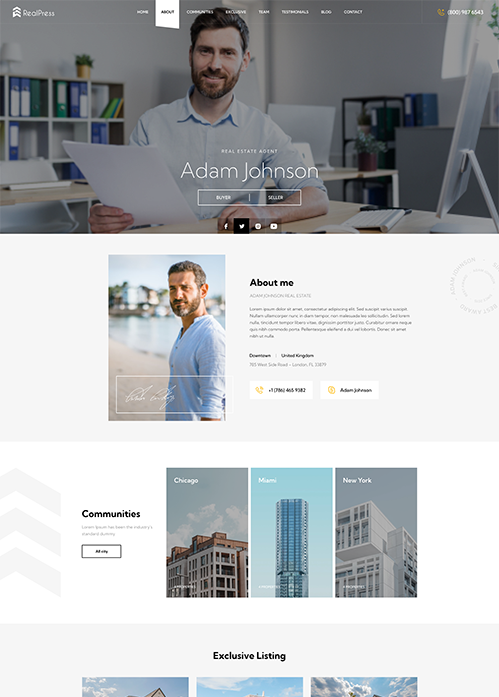 Default – Your Destined Real Estate WordPress Theme